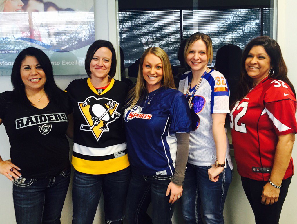 KristiHartTP's tweet photo. Jersey day at Teleperformance Boise. @DomesticDir those mischievous faces or ours🤔 @nanasluv7843 @MhBaby60 #teamboise https://t.co/RdNUZ9ZJWe