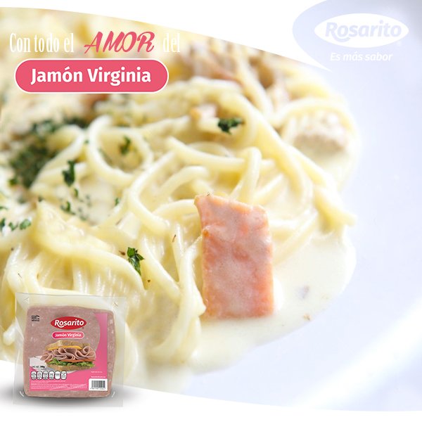 Prod_Rosarito's tweet photo. Receta de #PastaAlfredo con #JamonVirginia Rosarito® #ProductosRosarito https://t.co/TXY7nmBfQc #tijuanamakesmehungry https://t.co/sFpkQxmg2h