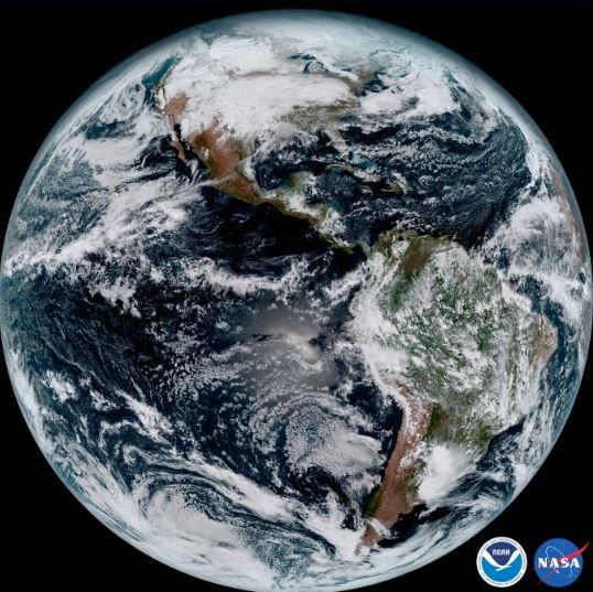 Happy #FDF! This week, we're appreciating our awesome planet with a replay of the 1st FD image from #GOES16! More @ goo.gl/4o4KDb