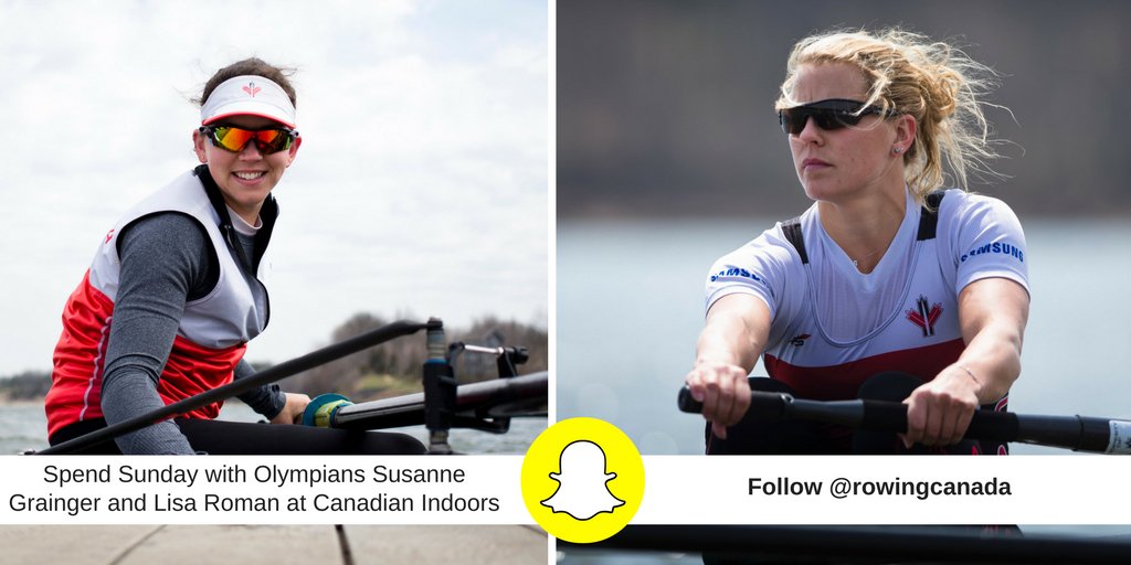 Can't be at Canadian Indoors in Mississauga? 
Olympians Lisa Roman &amp; Susanne Grainger will be! And they're taking RCA's 👻 along with them.