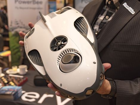 Restinguser_04's tweet image. The PowerVision PowerRay underwater drone can submerge up to 98 feet (30 meters). #SABCNetwork on #SABCNews