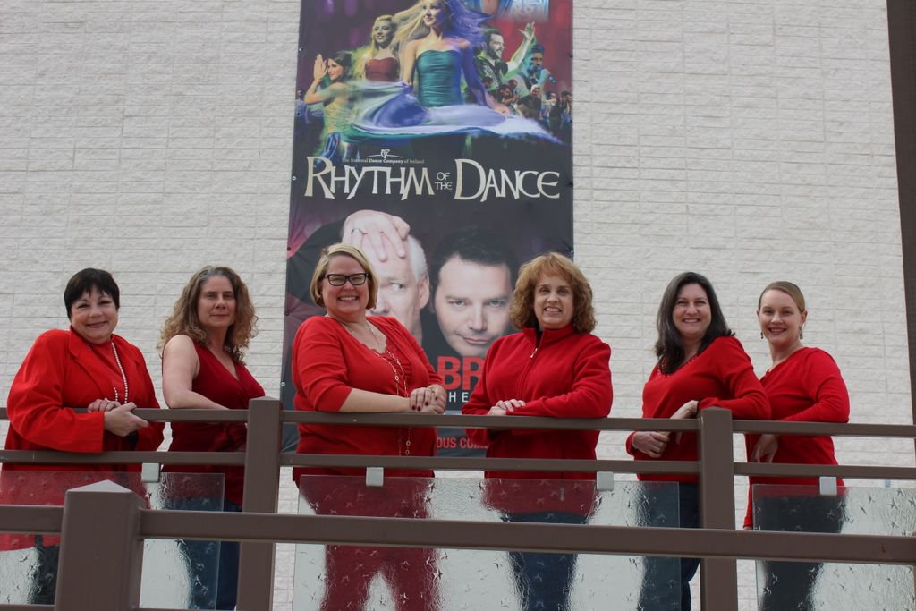 ChandlerArts's tweet photo. Today is National Wear Red Day, so we wore red to show our support for women with heart disease and stroke. #goredforwomen #goredphx https://t.co/FBv9H8RYtl