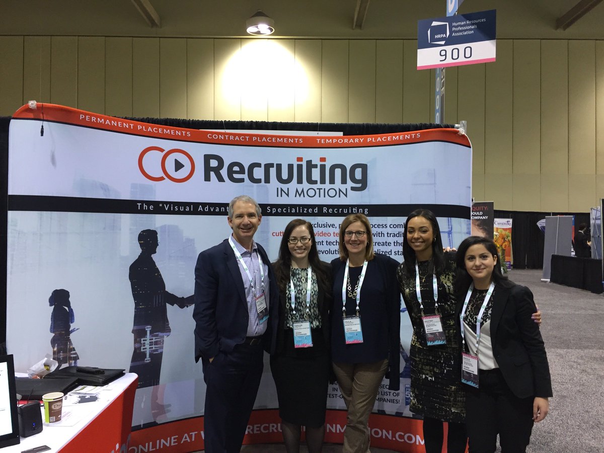 Recruit_motion's tweet photo. We had a great time at #HRPA2017 - thank you @HRPA! #recruiting #RecruitinginMotion https://t.co/4h48B7RW5R