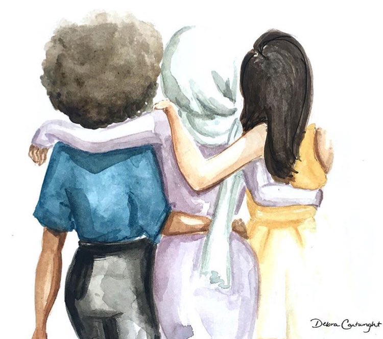 WithLoveYareli's tweet photo. Giiirrrrrrllllllll.... we got this! ππ½π Beautiful by #DebraCartwright #WeAreAllImmigrants #rise https://t.co/G1cXtyjVbG
