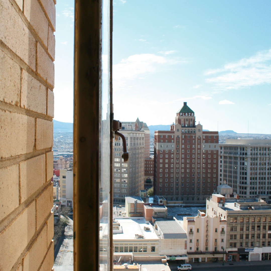 electricityep's tweet photo. Taking you inside the ongoing construction at the O. T. Bassett Tower soon to be @AloftHotels in downtown El Paso. #ElectricEP https://t.co/cTQkkUKD2u