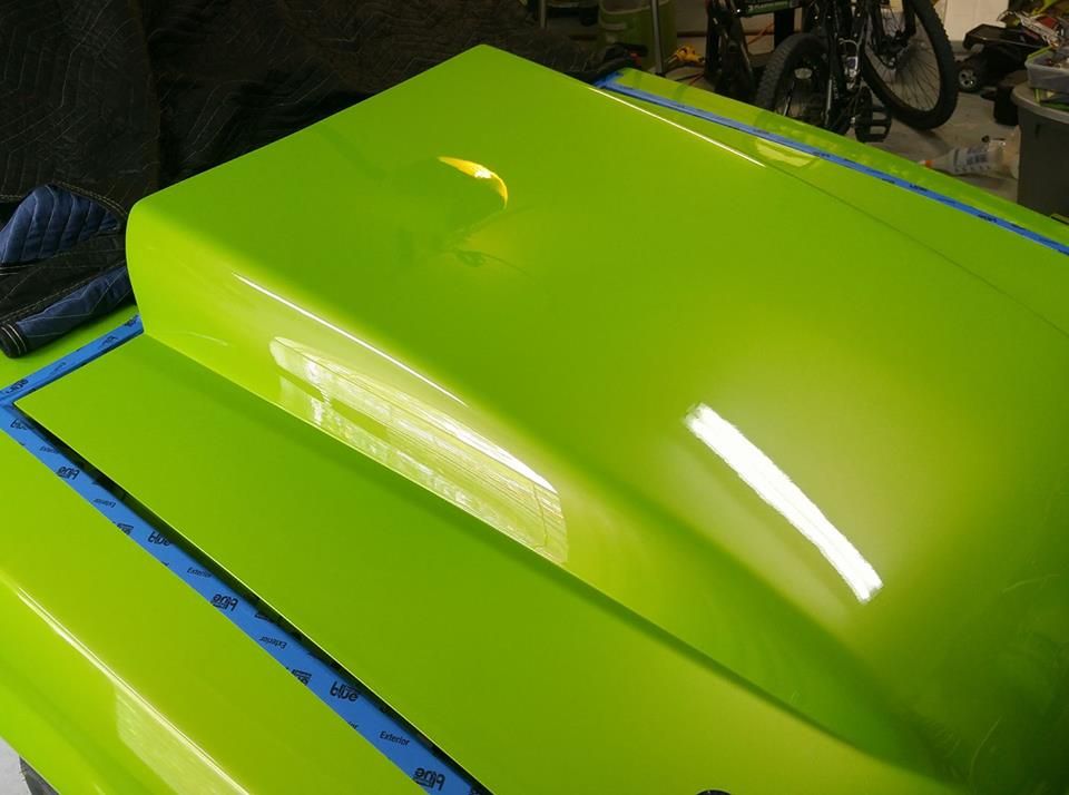 Amazing what a couple passes can do to this hood - Pic by Todd G.

#Autogeek #CarCare #PaintCorrection