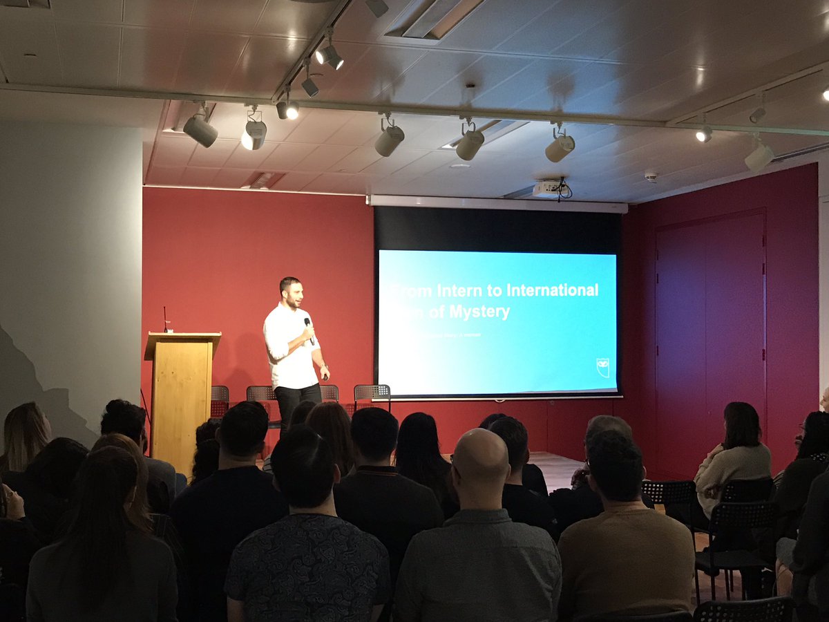 chrisbruney_'s tweet photo. Hootsuite owls talking career progression, internal moves and development. Some great stories! #careerpathsroundtable #Hootsuitelife https://t.co/zswkL7wd30