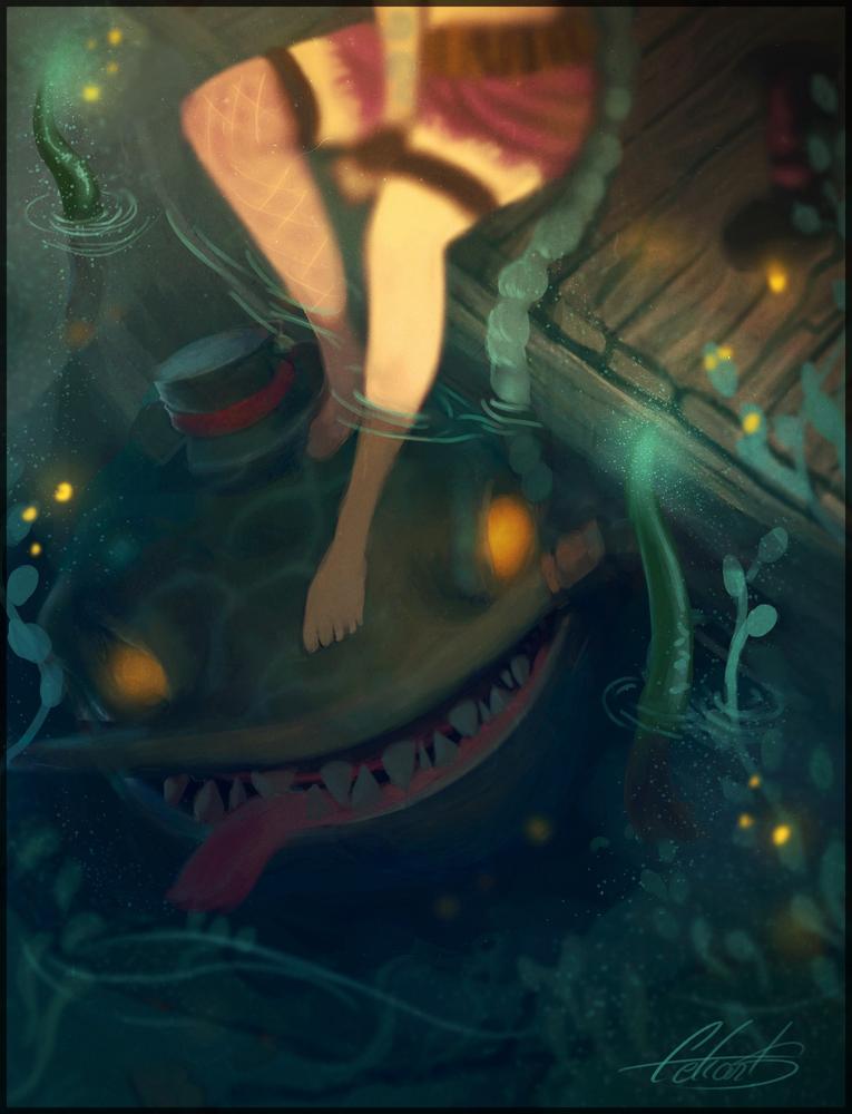 SubwaySanvich's tweet photo. Tile: TAHM KENCH
By: Celiart
https://t.co/ZX12Ge6KsN
#LeagueOfLegends #FanArt #Monster #Leviathan #Scary https://t.co/omY7JI6xV3