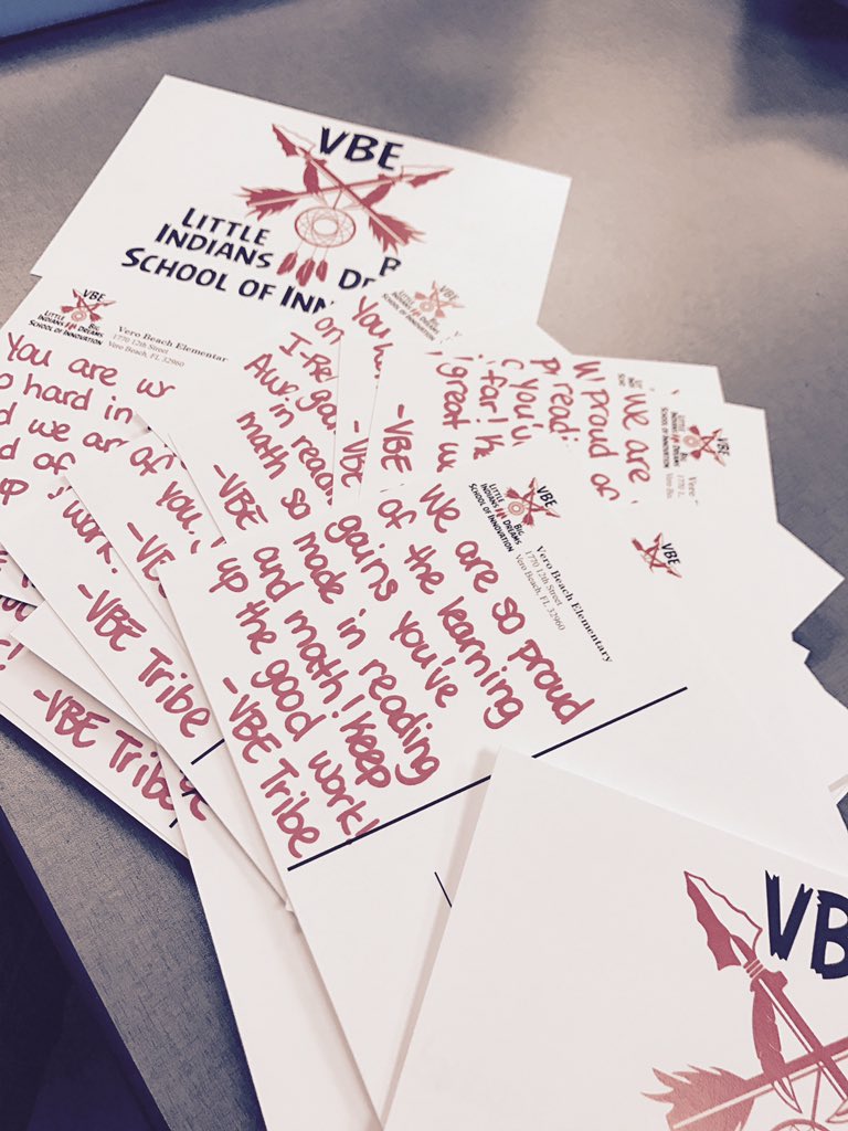 jayde_norwood's tweet photo. Over 60 positive postcards for students that made gains on the reading and math i-Ready diagnostic! #adminfortheday #vbevibe @verobeachelem https://t.co/npakfqhWRA