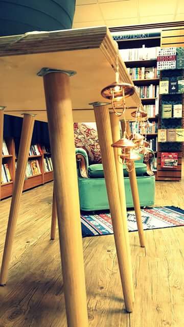 PompeyBookshop's tweet photo. @KidsBloomsbury #HarryPotterBookNight decorations #Waterstones #Potions #ProfessorsofHogwarts #Snape #Legend https://t.co/Wb2yLWJP4g