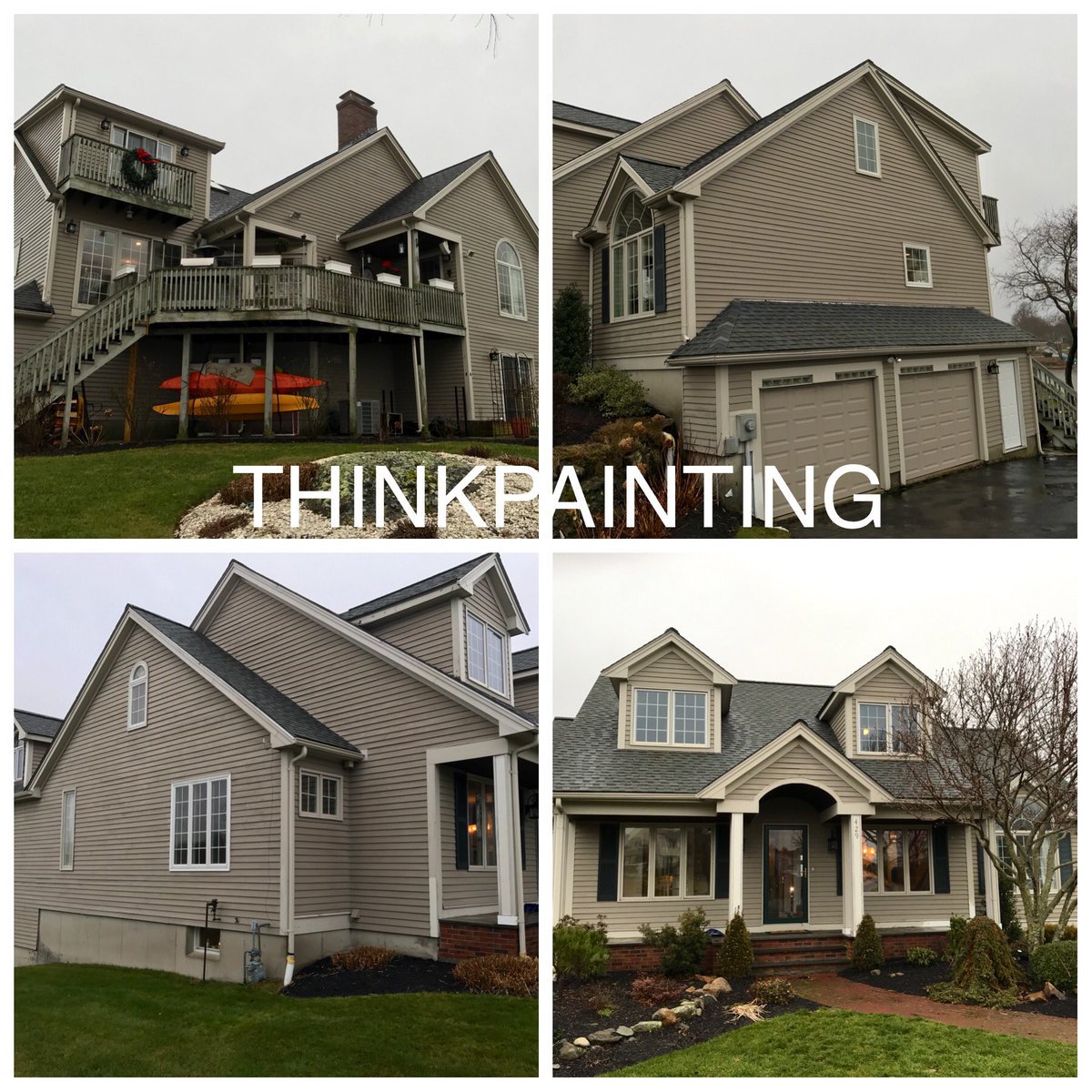 thinkpainting's tweet photo. @TopcoatReview @Peckdrywall @MadDogPrimer @C2Paint exterior paint season will be here before we know it #justpaintit #housepainting https://t.co/xANrBathyZ