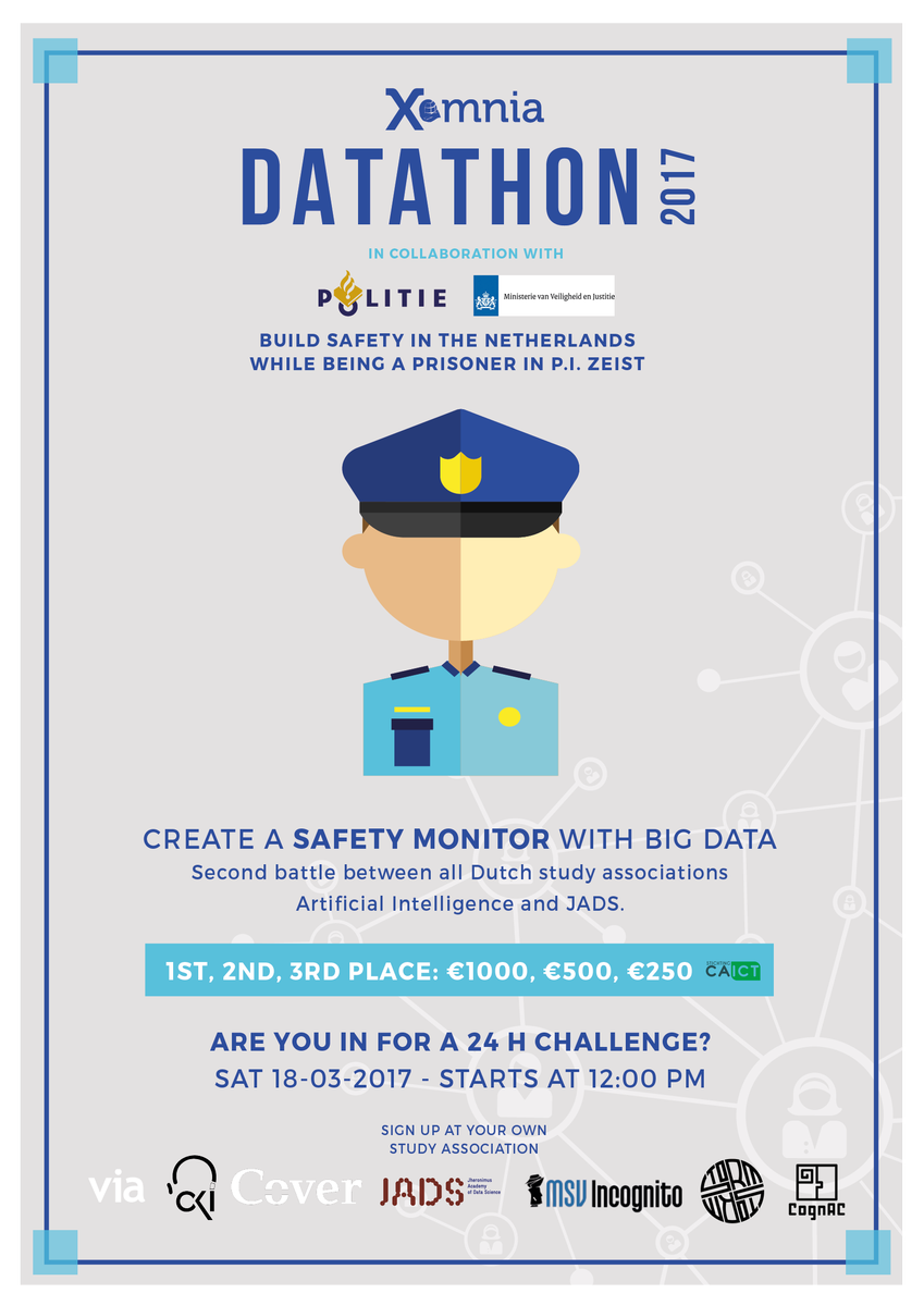 pieterboon83's tweet photo. Next #xomnia #datathon met de @Politie! #safety #datascience #AI https://t.co/WDxXuwtH6E