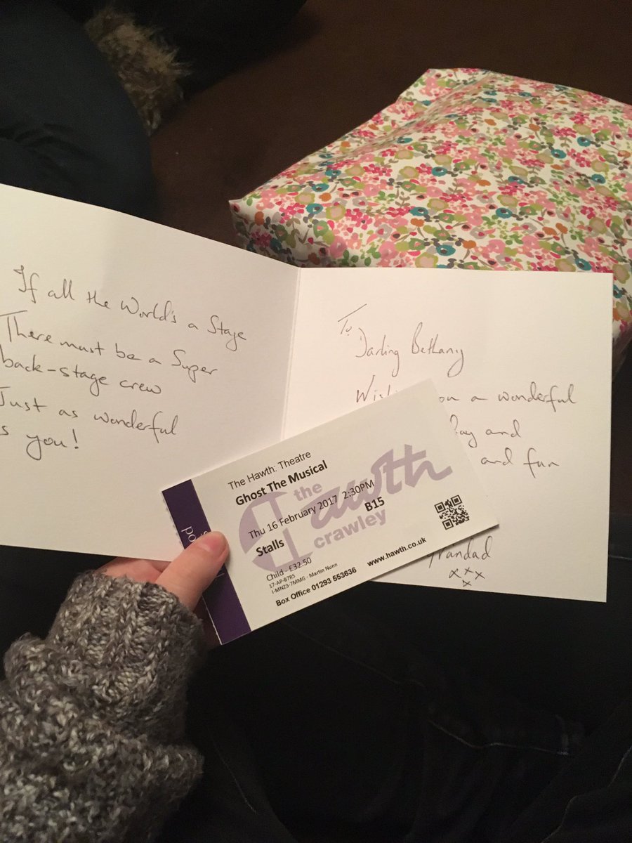 Maitland_Fan's tweet photo. AYYYY I OFFICIALLY HAVE THE TICKETS FOR GHOST #hadagreatbirthdaytoday https://t.co/0oyCoRilpg