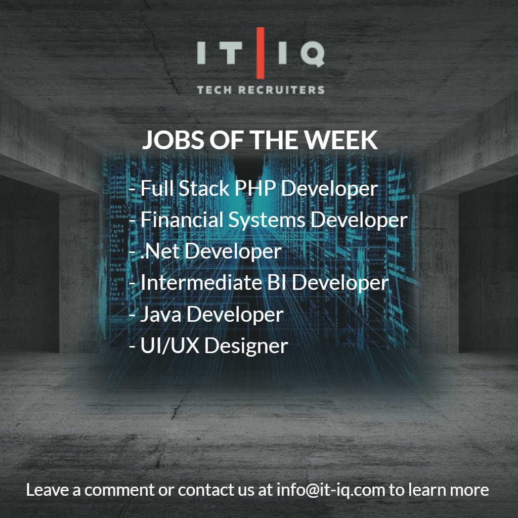 glen_murray's tweet photo. New Development jobs this week! Check them all @ https://t.co/Id17fCyWpJ #hotjobs #Vancouver #Tech #IT #hiring #jobsoftheweek https://t.co/TkudpLzzIz