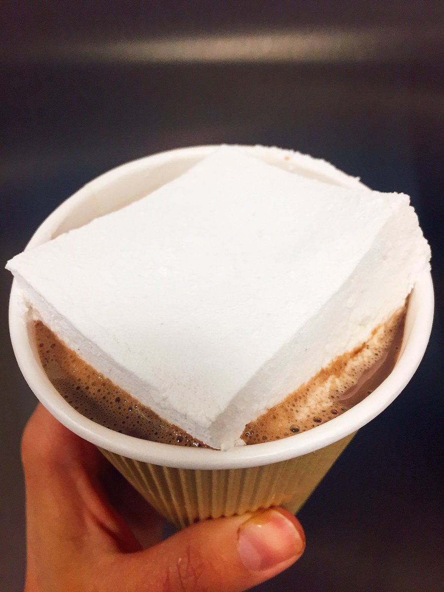 Bessie Blue is parked tonight at Voge Cleaners (2816 Cahaba Rd) 5-9! Stocked w/ <a href="/valrhonausa/">Valrhona USA</a> hot chocolate &amp; Samoas!