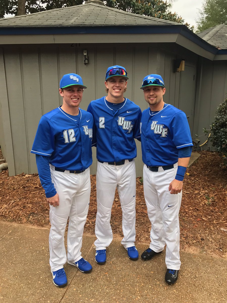 HCBradley14's tweet image. Great luck to #ThemDPBoys @NicStrasser @McSully8 &amp;amp; Tanner May as they open up vs FL Southern tonight! #DPAlumni @uwf_baseball