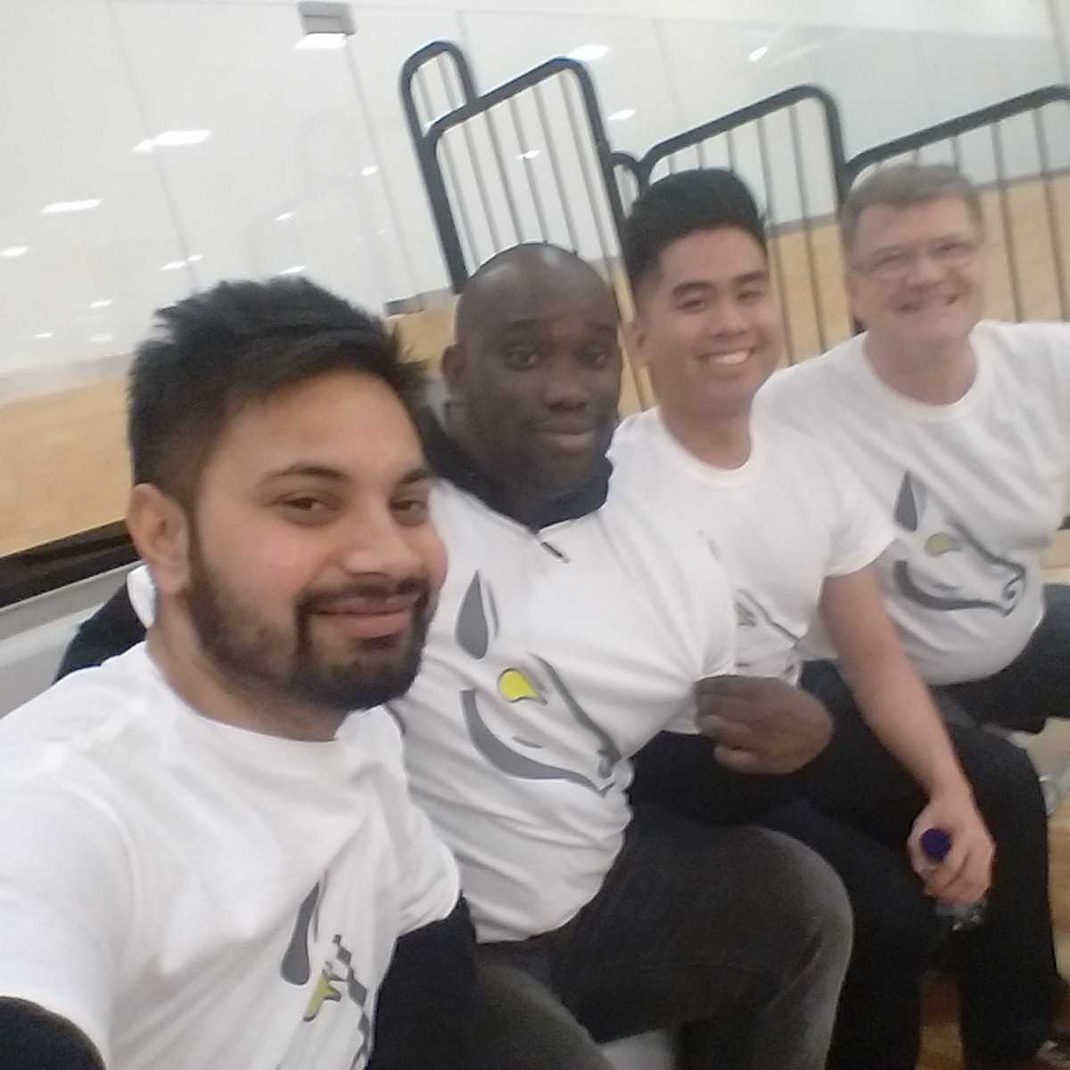 dbrioux's tweet photo. Enjoying the @CentennialEDU @CentennialWBB game with @ccsai friends #ccoltsfam #screamgreen @CentennialCOLTS https://t.co/DqKzTiXzRe