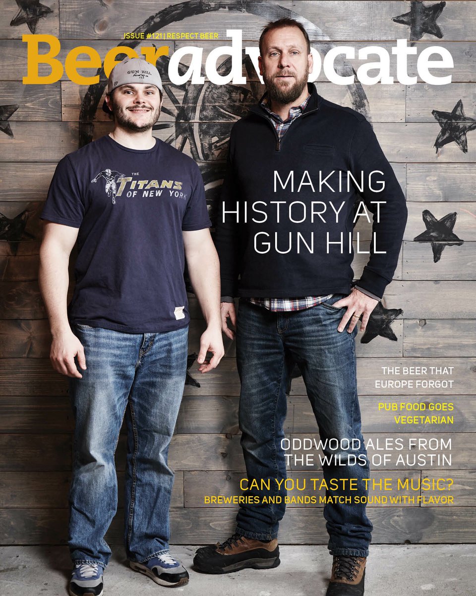 I wrote about Gun Hill Brewing Co. in the latest issue of <a href="/BeerAdvocate/">BeerAdvocate</a> Magazine.