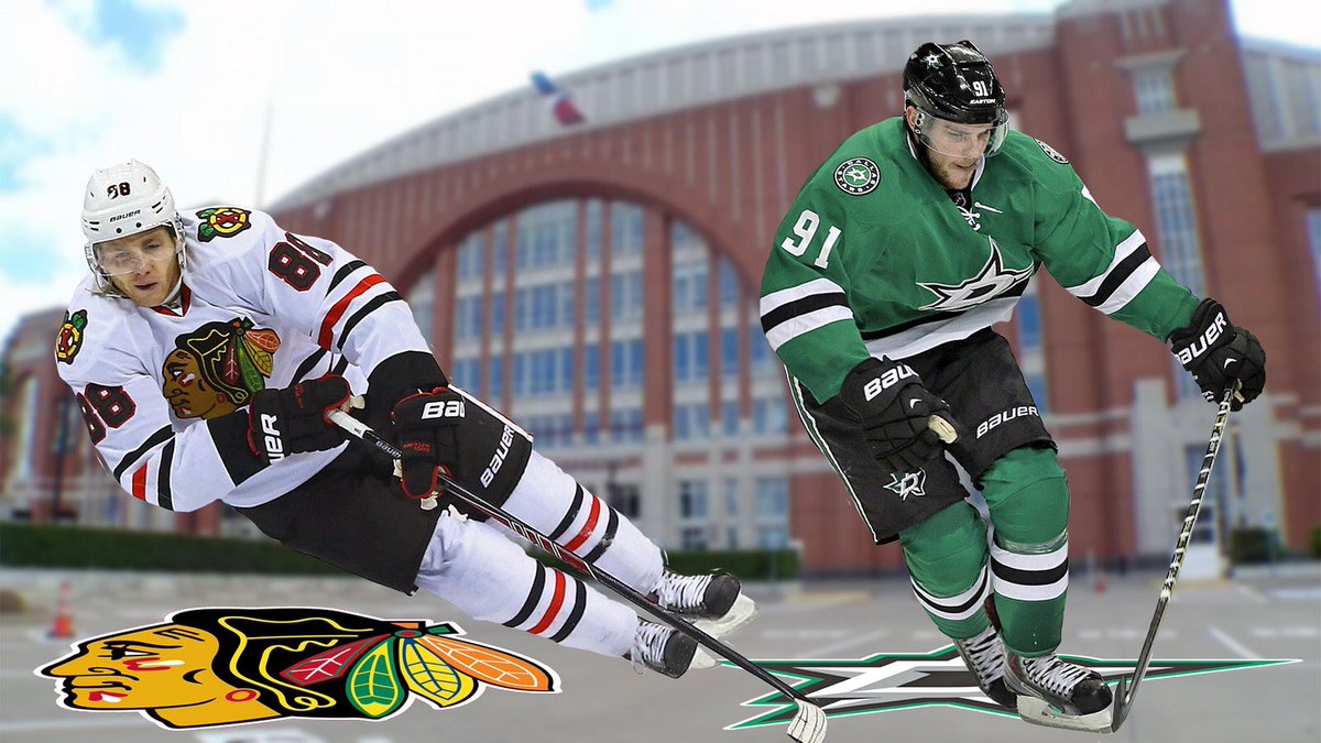 NickKave's tweet image. #ScoringMachines #PatrickKane &amp;amp; #TylerSeguin lead their teams into battle on Saturday in Dallas #Hawks@Stars #LetsGoHawks🚨🚨🚨