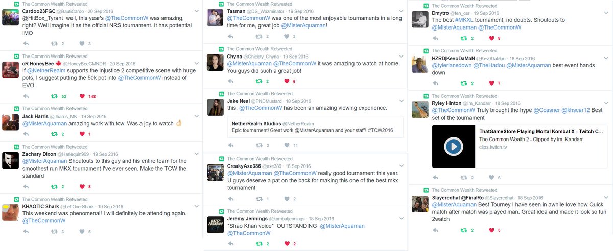 UncleAqua's tweet photo. Speechless going back through the TCW twitter..... #TCW #ThankYou https://t.co/Ed3AVNI4fr