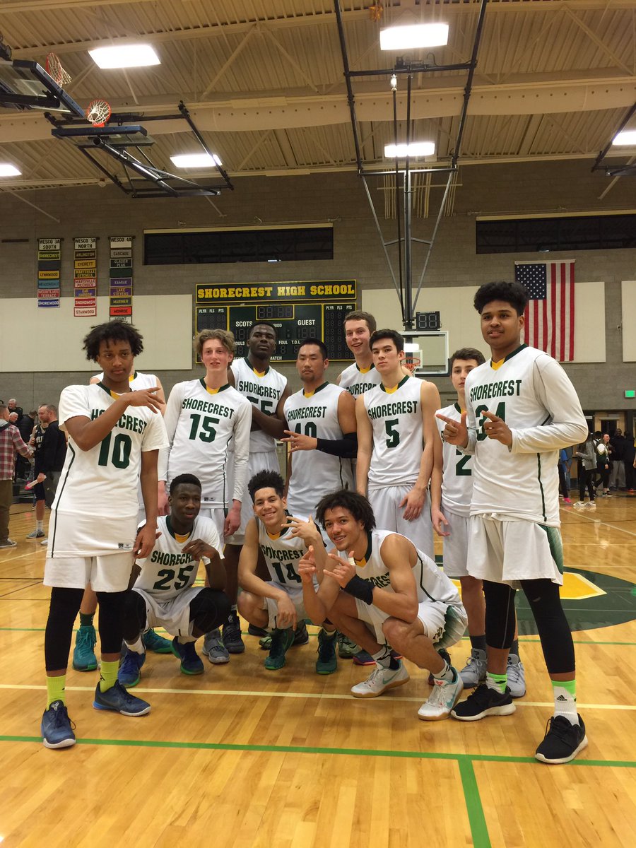 Last boys home game and a win! On to the district championship for the Scots!