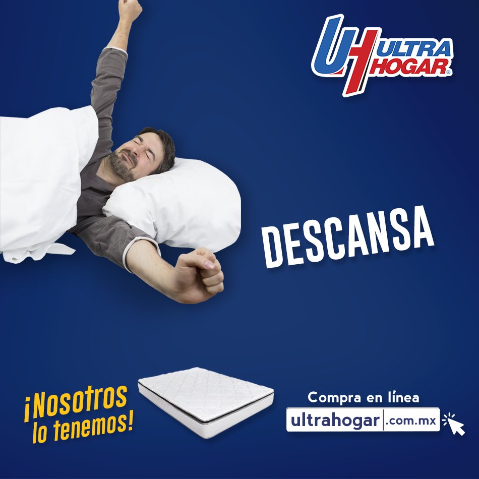 ultra_hogar's tweet photo. Después de un día pesado, ¡olvídate de todo! 
Amanecerás como nuevo. #UltraHogar https://t.co/FlBiOoIZxP https://t.co/UU0u5pwqf1