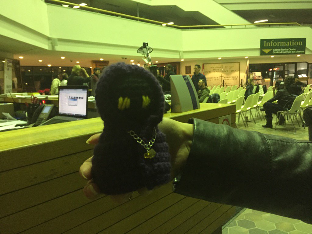 erikjwhite's tweet photo. Despite all the trophies, my favourite thing here is this crocheted character from Frozen Dungeon Saga #sgdc2017 https://t.co/kZy0aslqX8