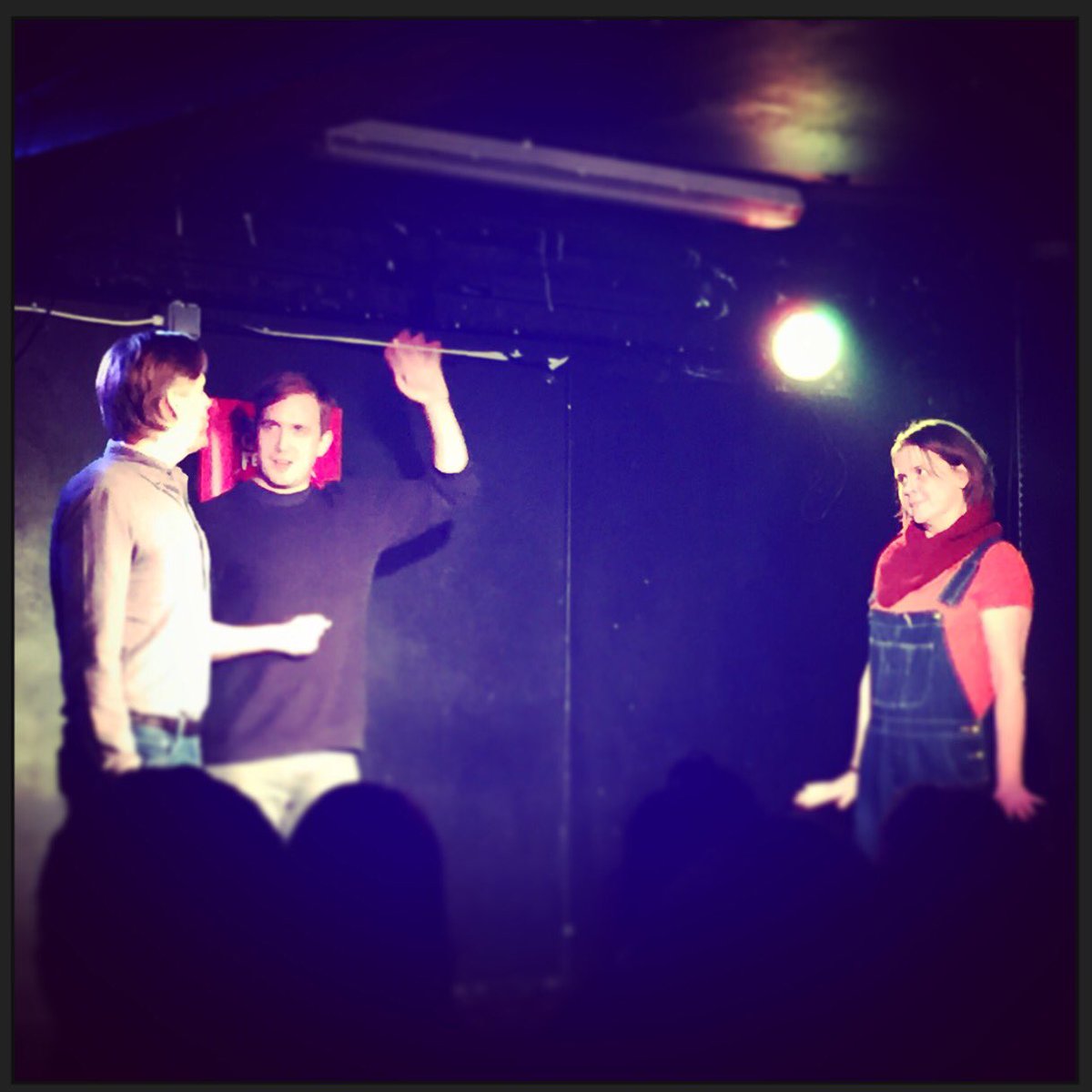 Thanks to the angelic <a href="/Panthercannon/">PantherCannon</a>, music god <a href="/Pad_Stock/">Patrick Stockbridge</a>, heavenly light-giver <a href="/TomBacon/">Tom</a> &amp; our #MillerComedyFestival hosts <a href="/hooplaimpro/">Hoopla Impro</a>!