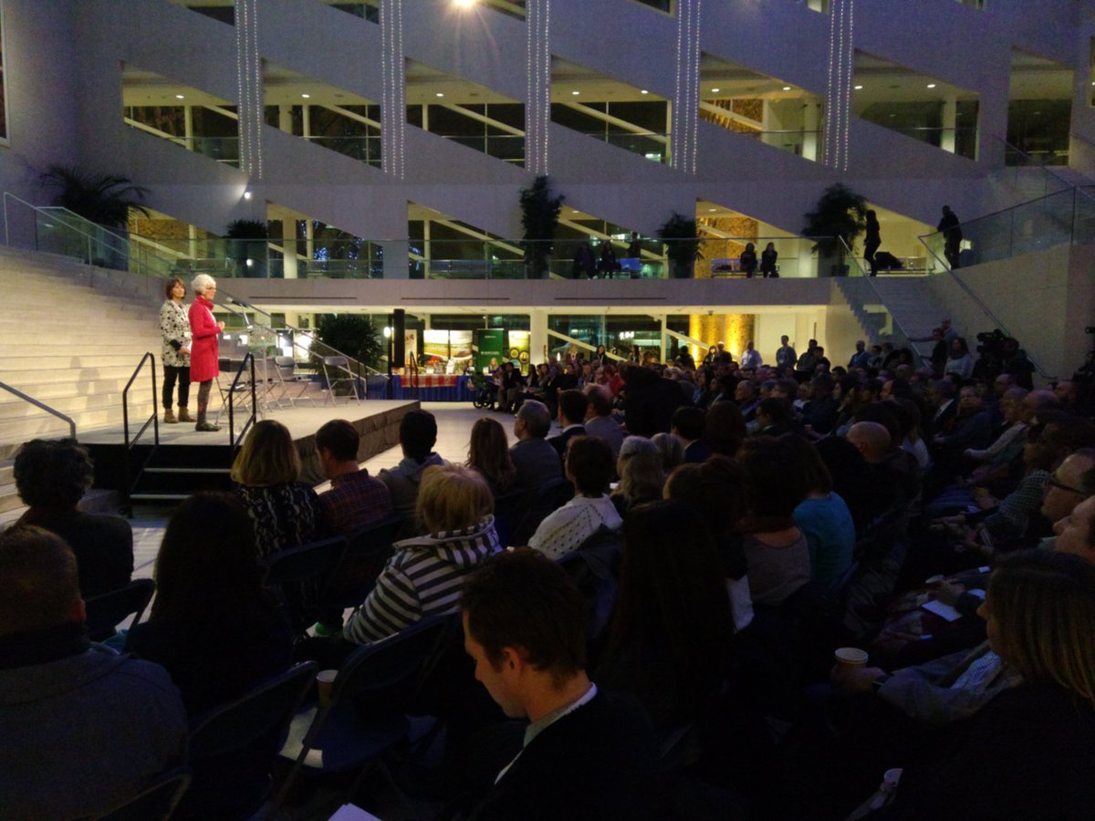MeghanDear's tweet photo. Full house at the opening for Cultivating Connections 2017. What a triumph! #cultivate2017 https://t.co/Kkd1YohnG9