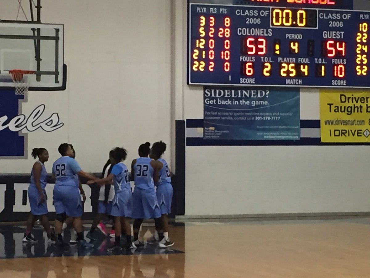 BrookSports's tweet photo. Varsity girls basketball beat Magruder 54-53 on a buzzer beating 3-pointer by Kass Salazar!! The team was down 6 with 1:30 left, never quit! https://t.co/t7d33qIURG