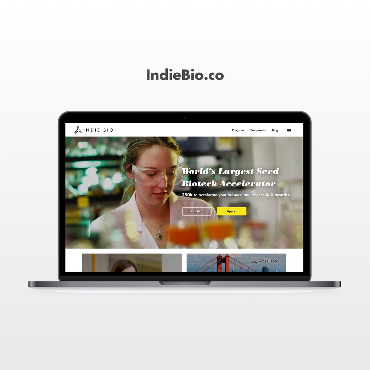 indbio's tweet image. Check out our new SF.indiebio.co website and don't forget to apply for $250k in funding by Feb 15th!