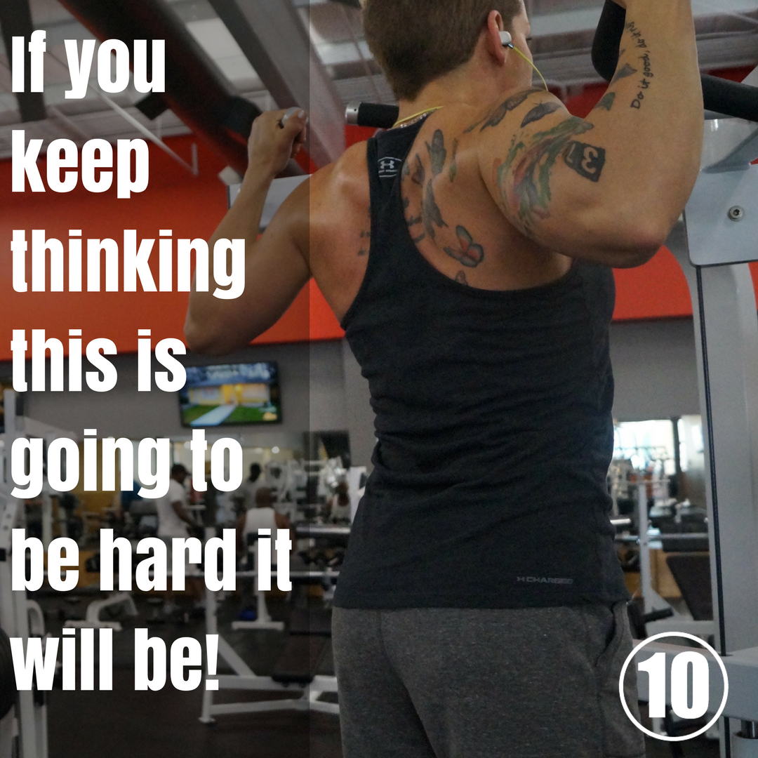 10Fitness's tweet image. Be stronger than your excuses.