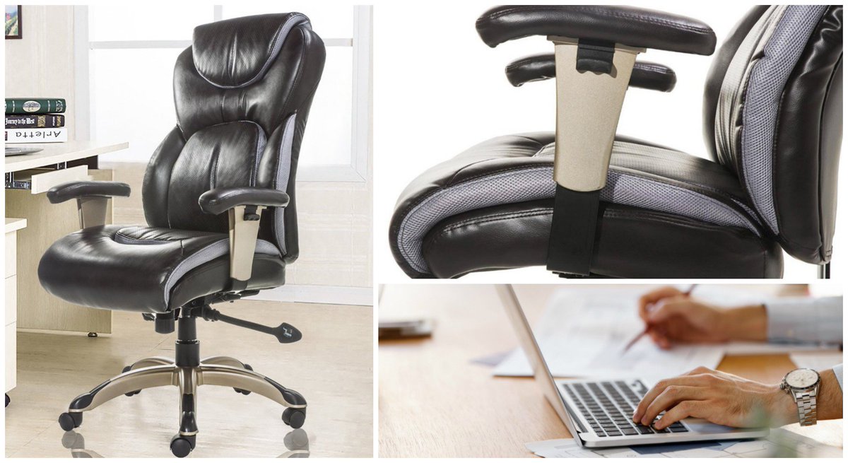 Experience ultimate comfort with our Merax Executive Office Chair. Get $5 OFF with code MLCD03YA goo.gl/lhf1gU expires 2/4 11:59pm