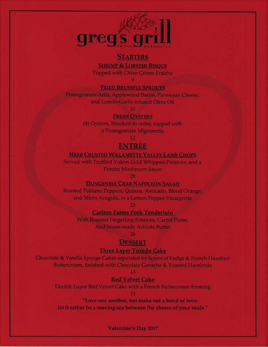 "The heart has its reasons that reason cannot know."

A sneak peak at our Valentine's Day Specials...