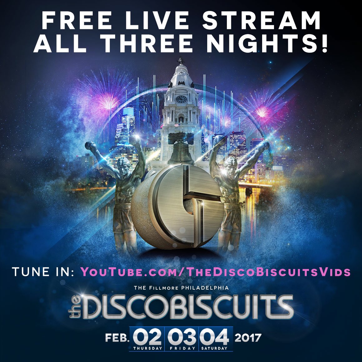 disco_biscuits's tweet image. we'll be on stage around 9:45pm ET. our free stream is now live.