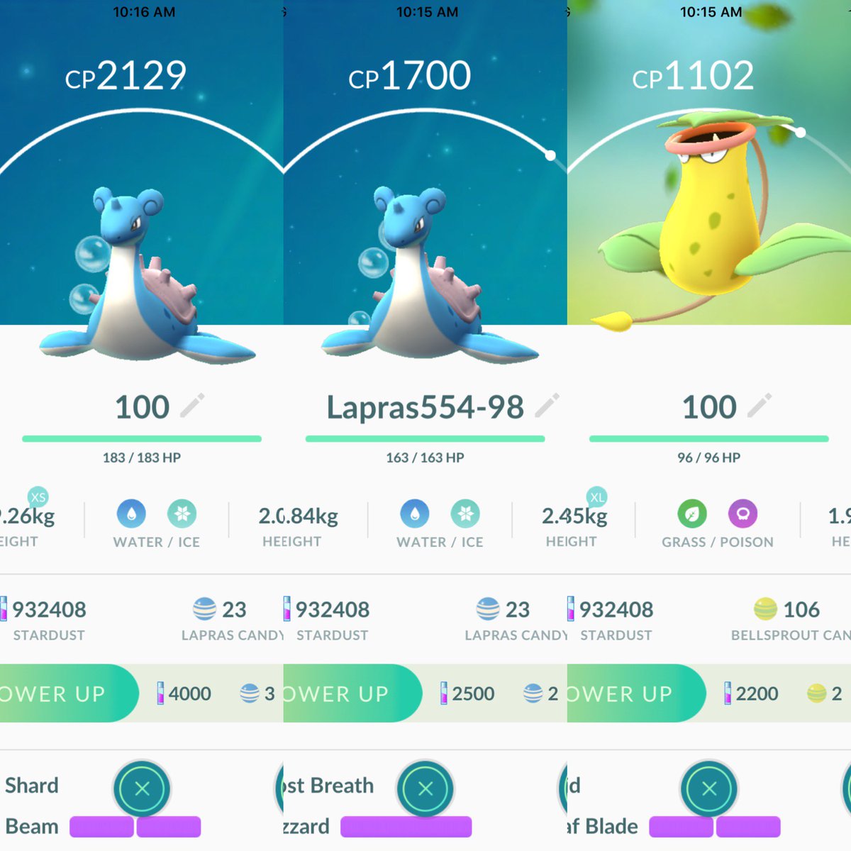 Gotham711's tweet photo. Hatch another beautiful Lapras this morning. And evo a perfect PopeDave. The joy and pain of PoGo. Respect.
@PopeDave8 https://t.co/3Ov4Rrt5jt