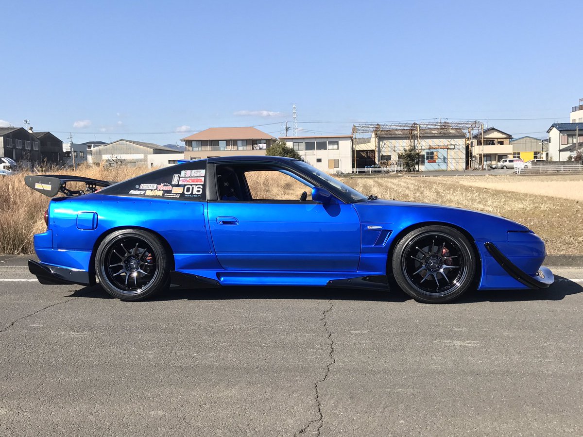 Blaze 昨晩180sxが板金から帰ってきました 新品エアロにd1カナードを装着 フロント Garage R製35mmワイド リア D Max製50mmワイドにホイールがエンケイpf01evo9 5jと10 5j エアロだけでは色が合わないのでベイサイドブルーに全塗装しました T Blaze 昨晩180sxが板金から帰ってきました 新品エアロにd1カナードを装着 フロント Garage R製35mmワイド リア D Max製50mmワイドにホイールがエンケイpf01evo9 5jと10 5j エアロだけでは色が合わないのでベイサイドブルーに全塗装しました T