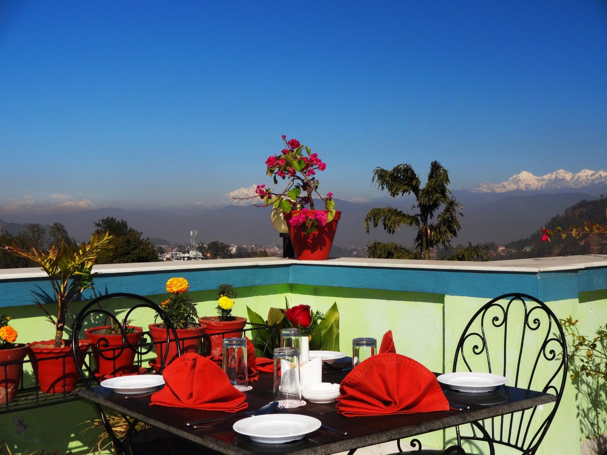 HvbView's tweet photo. View from Iron Terrace Restaurant @ hotel View Bhrikuti !! https://t.co/gmkRnjJBMm