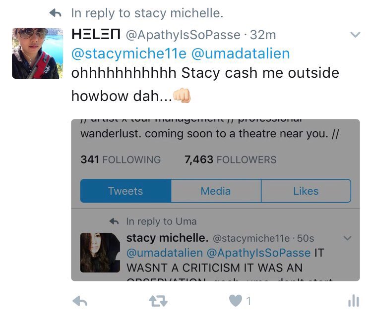 ApathyIsSoPasse's tweet photo. @JMF_2004 @stacymiche11e I swear it wasn't me 🙃 https://t.co/TYOgm72lcQ