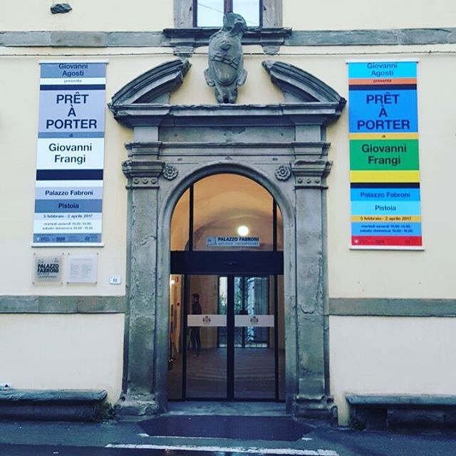 palazzofabroni's tweet photo. Questo pomeriggio ore 17.30 a Palazzo Fabroni la mostra Prêt-à-porter di Giovanni Frangi #pistoia17 #palazzofabroni https://t.co/A9O1beQj84