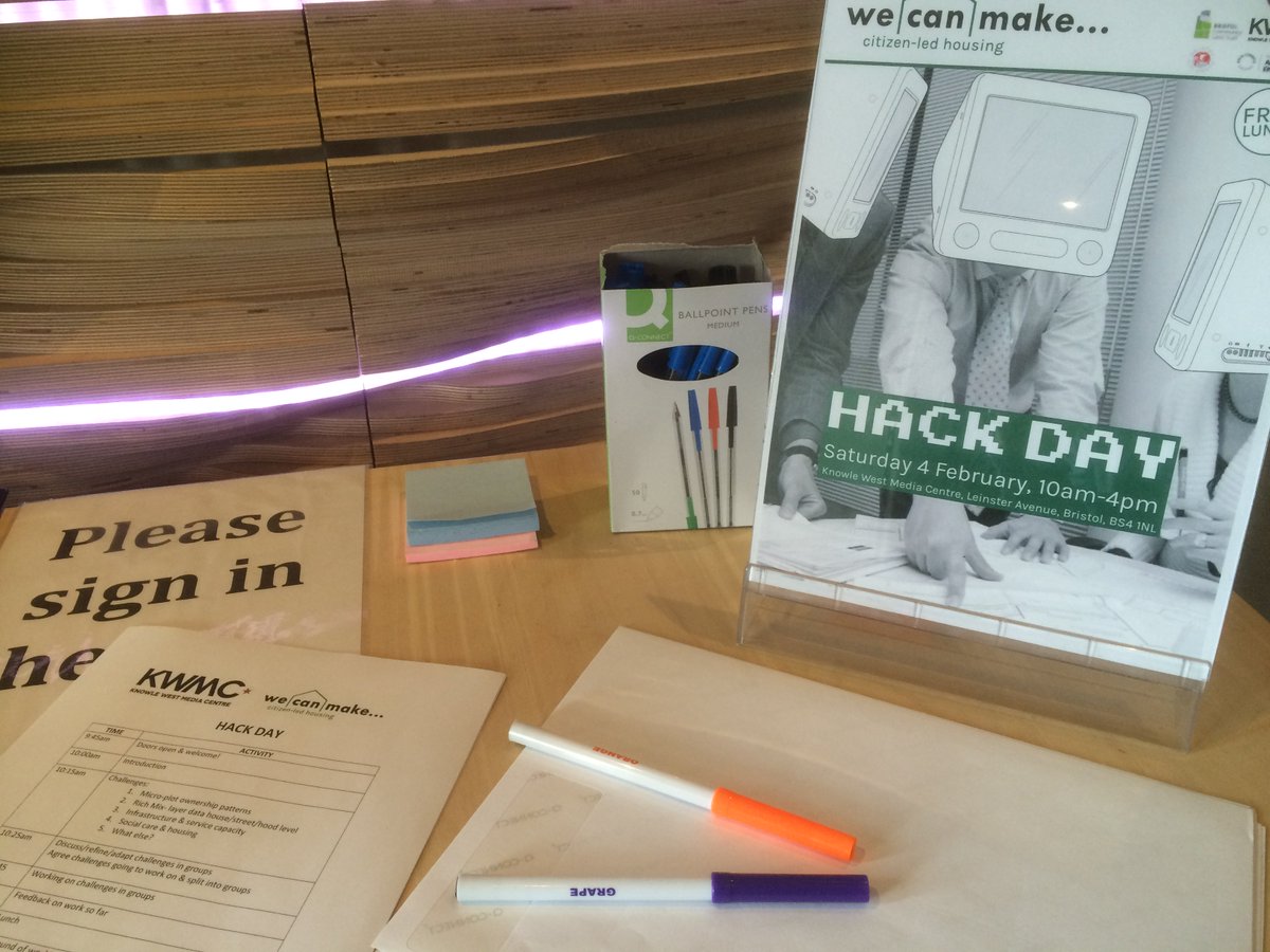 martharoseking's tweet image. Getting ready for a day of data diving, mapping, playing-We Can Make Citizen led housing #dataviz #hackday @knowlewestmedia @data_unity