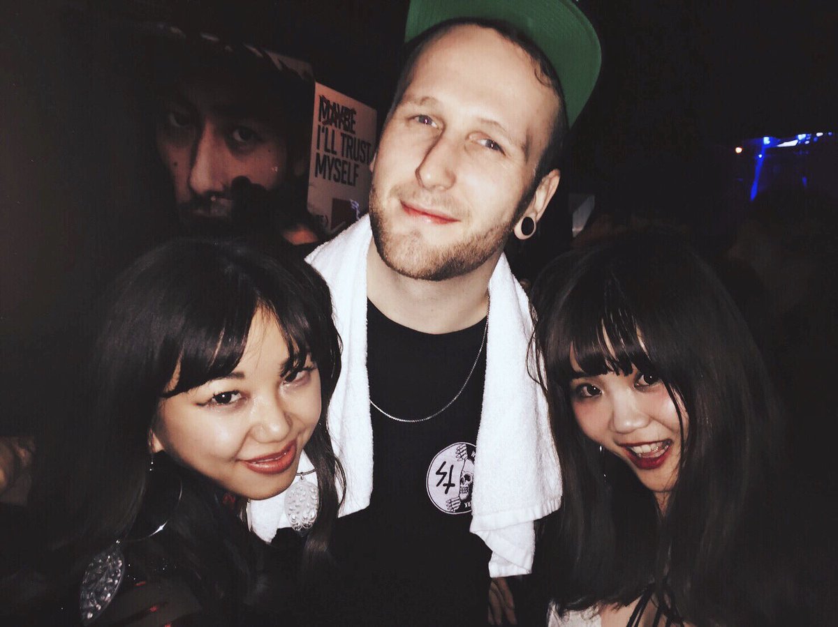 Natsuki23summer's tweet photo. 久しぶりに休みが出来たので弾丸で大阪にZomboyを見に👀2014年のULTRA MIAMI以来大好きなアーティストで私を一番踊らせるDJ🙆💓Zomboy、彼女さんともたくさん話せて本当に楽しかったな〜🌝 

名古屋は明日！@DJ_SE_TA のイベント行くべし🔊 https://t.co/SY1ilGgnD0