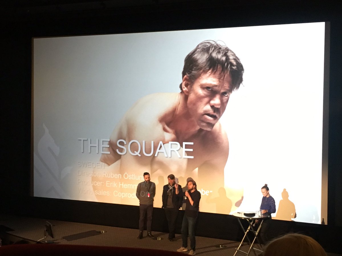 Ekstremt lovende!! Ruben Østlunds "The Square" går egne veier #worksinprogress #giff2017