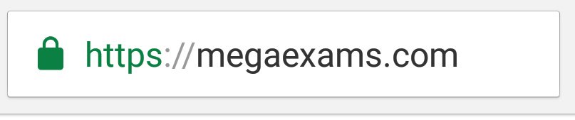 MegaExams's tweet photo. What's new? More security. https://t.co/vmpjsEKLW2