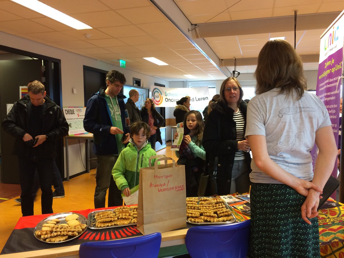 Vandaag staan we met het <a href="/unicutrecht/">UniC Utrecht</a> team op het #unicopenhuis. We vertellen graag waarom UniC een echte Changemaker School is!