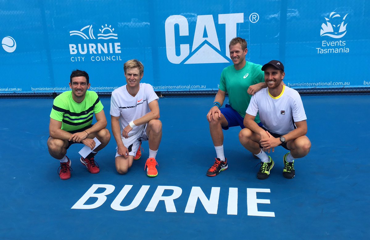 Absolutely thrilled to be able to win the dubs this week with Dane Propoggia in his first tournament back from injury 🏆 #asics #headtennis