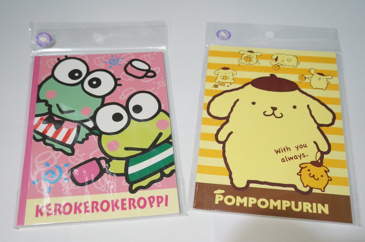 StickerLove_U's tweet photo. [พร้อมส่ง] #สมุดมีเส้น ขนาดA6 (เล็กกว่าครึ่งA4นิดนึงนะคะ^^)   
ลาย #เคโรโระ #ปอมปูริน 
ราคาเล่มละ 30 บาท  #เครื่องเขียน #รีวิวเครื่องเขียน https://t.co/xwp81mfeDM