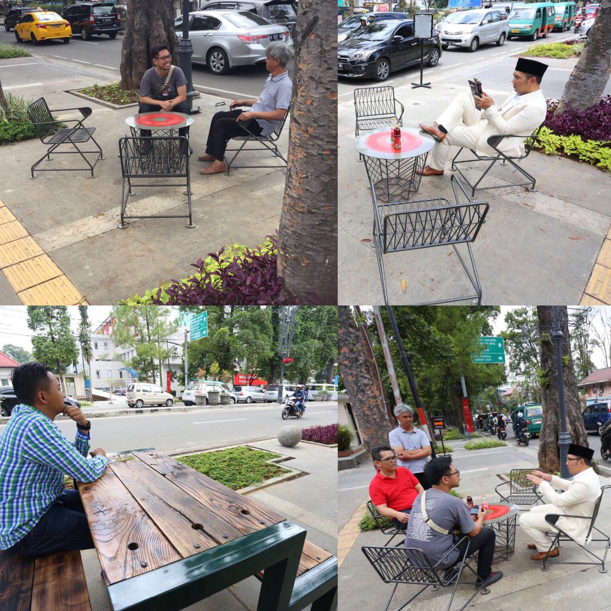 Kota yang bahagia adalah kota yang memanusiakan manusia.