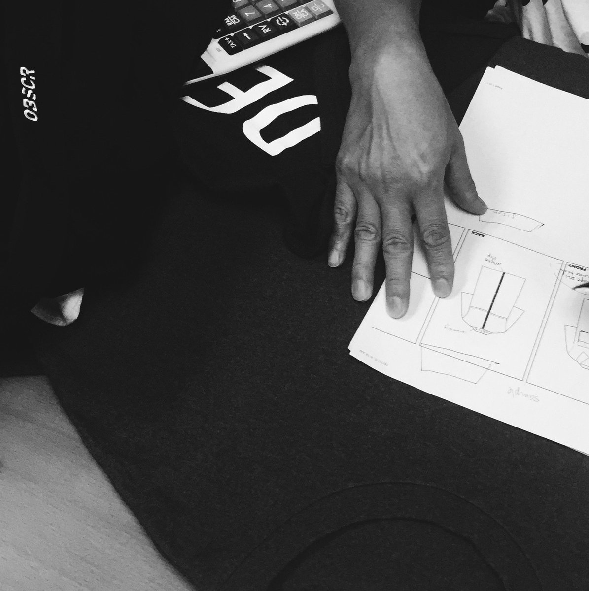 bryzoid's tweet photo. New stories, new experiences. Working on that #thirdcollection for OBSCR. ✂️ https://t.co/bvq72MHHUJ