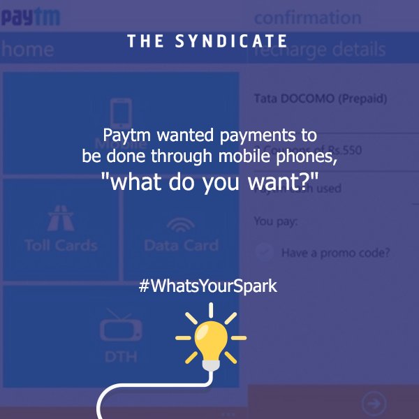 SyndicateTech4u's tweet image. #Paytm&apos;s quick rise has made it synonymous with #digitalwallets. Can you drive the next revolution? #WhatsYourSpark
thesyndicate.tech